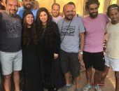 روجينا تنشر صورة من آخر يوم تصوير مسلسل "كفر دلهاب".. وتعلق: فركش الحمد لله