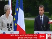 الرئيس الفرنسى: عقدنا اتفاقية لمكافحة الإرهاب مع بريطانيا 