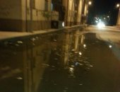 مواطن يشكو من طفح مياه المجارى فى منطقة 18 ببورسعيد منذ 4 أيام 