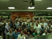 بالصور.. إفطار جماعى لأطباء طوارئ مصر بمستشفى البنك الأهلى