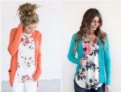 هتلبسى أيه بكرة؟ البلوزة المشجرة بالورد مناسبة لآخر يوم عمل