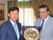 وزير التعليم العالى وسفير كوريا يبحثان تطوير الكلية التكنولوجية ببنى سويف