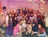 "طب أسنان" بنات جامعة الأزهر تنظم حفل إفطار للطالبات