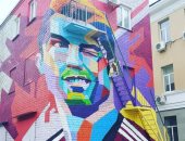 "رسم جرافيتى" أولى مفاجآت روسيا لرونالدو قبل انطلاق كأس القارات 