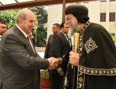 البابا تواضروس يستقبل نائب الرئيس العراقى