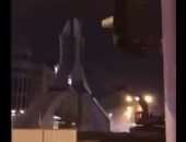 تداول فيديو لهدم النصب التذكارى لدول التعاون الخليجى فى قطر