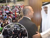 خطة شيطانية جديدة.. وزير خارجية تركيا يتفق مع أمير قطر على الانتقام من مصر لدعمها المقاطعة.. ومصادر تؤكد: أوغلوا طالب تميم باستغلال مصادقة البرلمان على "تعيين الحدود" لتأجيج الأوضاع والوقيعة بين القاهرة والرياض