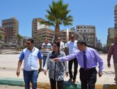 بالصور.. محافظ البحيرة تتفقد المشروعات الخدمية بدمنهور