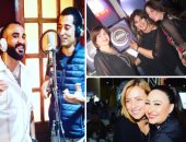 بالصور.. يوميات النجوم والمشاهير على السوشيال ميديا.. إلهام شاهين تهنئ نرمين الفقى بعيد ميلادها.. عمرو سعد وأحمد سعد يحضران لمفاجأة داخل أحد الأستوديوهات.. وفيفى عبده بتقول حكم