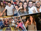 فركش.. نجوم رمضان يحتفلون بانتهاء تصوير مسلسلاتهم عبر السوشيال ميديا.. ياسمين عبد العزيز تنشر صور  احتفال "هربانة منها".. تامر مرسى مع عمرو سعد فى آخر يوم لـ"وضع أمنى".. ونيللى كريم تنهى "لأعلى سعر" بالزغاريد