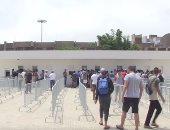 شاهد.. إقبال كبير على شراء تذاكر مباراة الأهلى والوداد بالمغرب