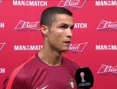 رونالدو: قدمنا مباراة جيدة أمام المكسيك والتوفيق لم يحالفنا