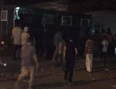 قارئ يشارك بصور جديدة لموقع الهجوم الإرهابى على سيارة الأمن بالمعادى