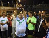 بالصور.. جابر نصار يقود فريق جامعة القاهرة للكرة الخماسية للفوز بأمسية رياضية