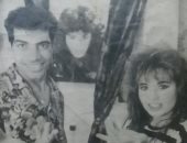 شاهد.. نجم الأهلى علاء ميهوب مع الفنانة صابرين