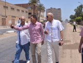 رئيس مدينه المحلة يشرف على حملة للنظافة بالشوارع