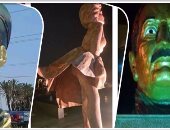 تمثال مشوه لـ"مارلين مونرو" فى دار الأوبرا يشعل سخرية مواقع التواصل