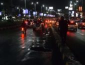 سقوط أمطار على مناطق متفرقة فى القاهرة والجيزة