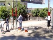 بالصور.. محافظ سوهاج يعلن عن تركيب 40 عامود انارة جديد بطريق طهطا