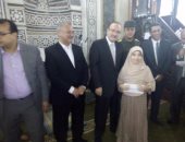 بالصور .. محافظ بنى سويف يكرم  60 من حفظة القرآن الكريم و الأئمة و الدعاة