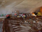بالصور.. "جبنة وتونة وبطيخ" فى خيام الإرهابيين بمعسكر الصحراء الغربية