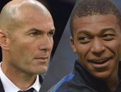 زيدان يتحدث سرا مع مبابي لإقناعه بالإنضمام ريال مدريد