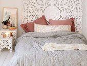 بالصور..غرف نوم باللون الأبيض لعشاق الأناقة والهدوء