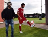 بالصور.. كيف احتفل ليفربول بصفقة محمد صلاح؟