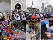 مسلمو العالم يحتفلون بعيد الفطر المبارك