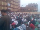 الآلاف يتوافدون لأداء صلاة العيد فى المنوفية