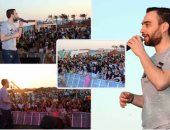 حسام حبيب يتألق فى أول أيام العيد بالساحل الشمالى