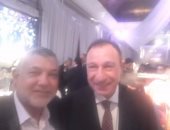 بالصور.. الخطيب وحسن حمدى فى حفل زفاف رمضان صبحى