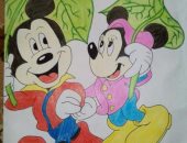 قارئة جزائرية تشارك بمجموعة من أبرز رسوماتها الكارتوينة