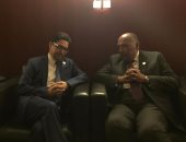 سامح شكرى يبحث التعاون الثنائى والقضايا الإقليمية مع وزير خارجية المغرب