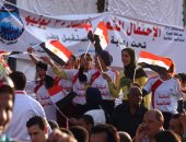 بالصور.. الآلاف يحتشدون أمام قصر عابدين للمشاركة باحتفالية مستقبل وطن بذكرى 30 يونيو