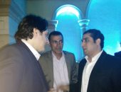 بالصور.. جهاز المنتخب فى حفل زفاف ابنة أحمد ناجى