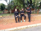 زاده وتيجانا والسفير والقنصل فى مقصورة الزمالك أمام كابس