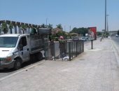 حملات نظافة بالطرق المؤدية لاستاد القاهرة استعدادا لبطولة العالم لكرة السلة