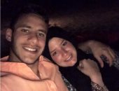 بالصور.. رمضان صبحى وحبيبة إكرامى فى شهر العسل