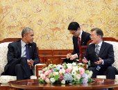 بالصور.. رئيس كوريا الجنوبية: أمام "بيونج يانج" فرصة أخيرة للحوار مع العالم الخارجى