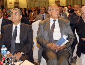 وصول وزراء الرى والكهرباء والقوى العاملة إلى ملتقى دور المعلومات التنمية