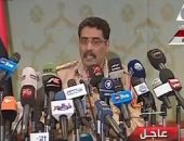 العقيد أحمد المسمارى: الجزيرة تدعم الإرهابيين فى ليبيا وتمارس سياسة التضليل الإعلامى