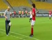 بالفيديو.. حسام حسن يستعرض مهاراته أمام الأهلى فى المنطقة الفنية