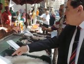 بالصور ..مدير أمن الدقهلية يقود حملة تموينية للرقابة على الأسواق 