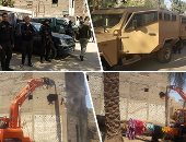 بالصور.. الداخلية تُطهر قرية الحجيرات بقنا.. 50 مدرعة تطوق القرية وتضبط 25 قطعة سلاح نارى "رشاش" و15 كيلو بانجو وأطراف الخصومات الثأرية.. مدير أمن قنا لـ"اليوم السابع": الحملات مستمرة لتجفيف منابع الإجرام