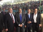 بالصور.. بدء حفل الزفاف الجماعى بسوهاج بحضور الأزهرى والجفرى وطارق علام