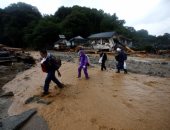 تحذيرات من حدوث انزلاقات طينية جنوب غربى اليابان بسبب الأمطار