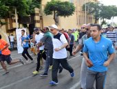 بالفيديو والصور..محافظة القاهرة تنظم مارثون للجري احتفالا بعيدها القومي