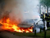 بالصور.. متظاهرون يحرقون عشرات السيارات بهامبورج احتجاجا على قمة العشرين