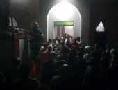 بالفيديو والصور.. جنازة عسكرية مهيبة لشهيد رفح بـ "أبو قرقاص" فى المنيا